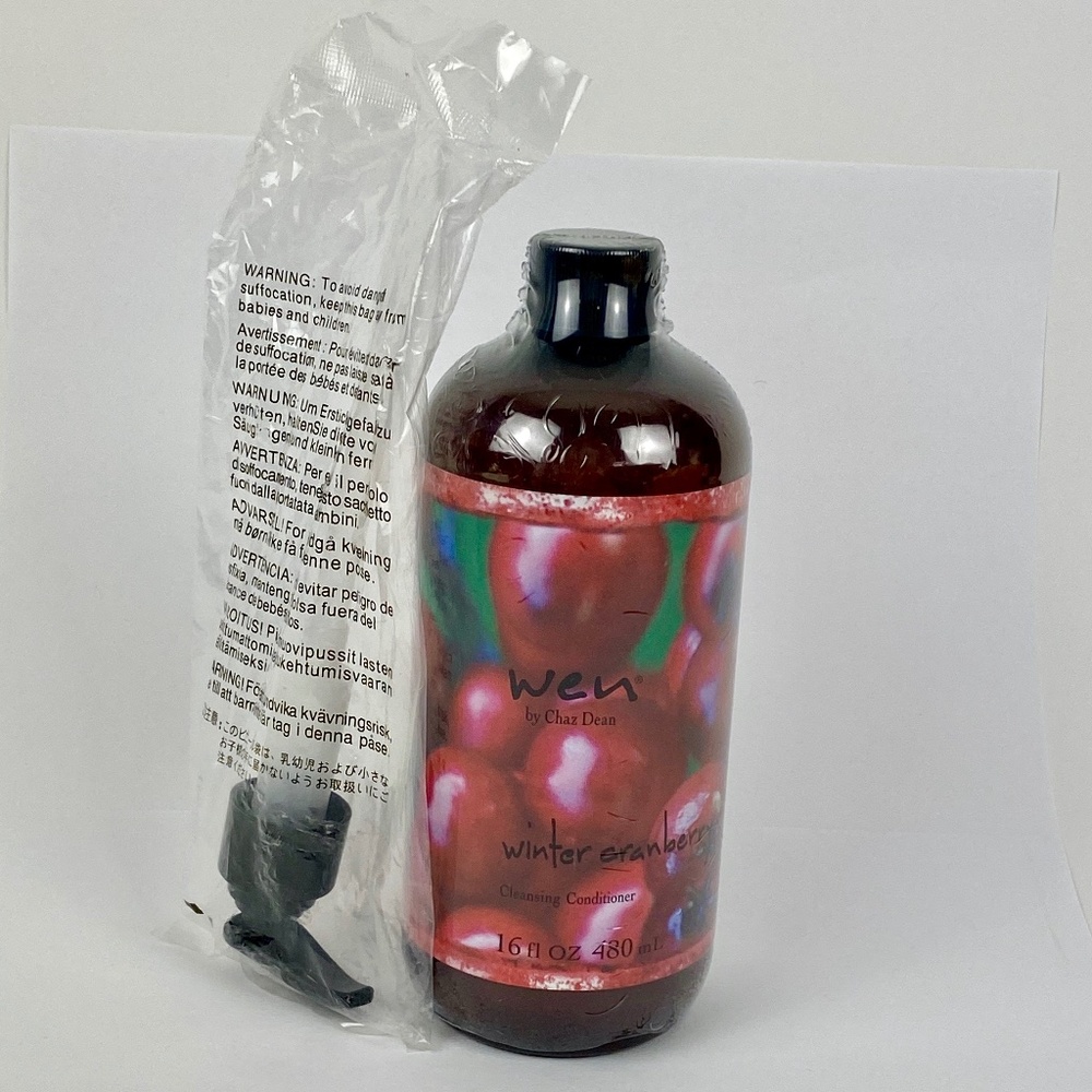 Wen Winter Cranberry Mint Cleansing Conditioner 16 oz. New Bottle Sealed!